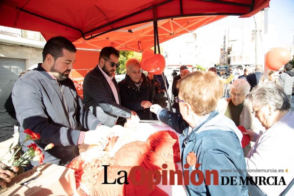 Joaquín López visita Calasparra junto al alcalde J