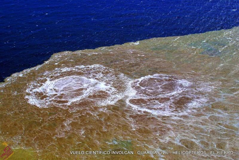 Volcán submarino de El Hierro