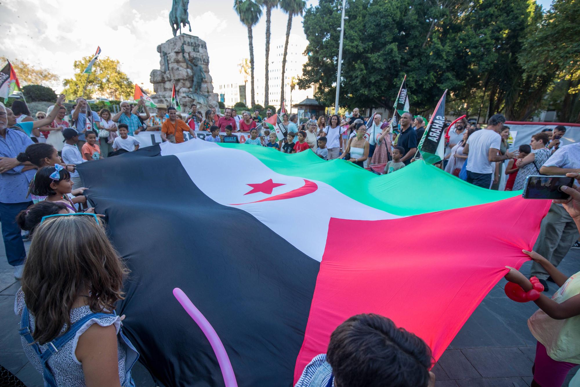 Más de 300 personas piden un Sáhara libre en Palma