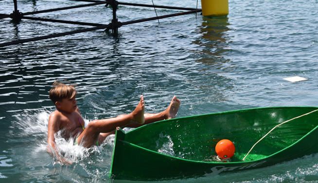 La regata de jolateros surca las aguas del Charco