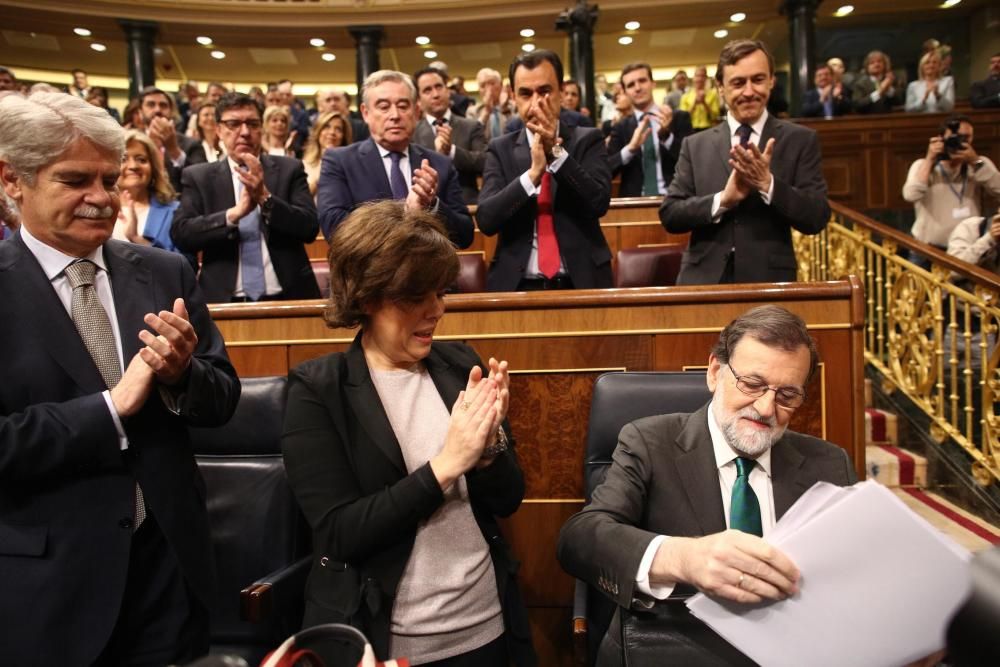 El Congreso celebra la moción de censura a Mariano Rajoy