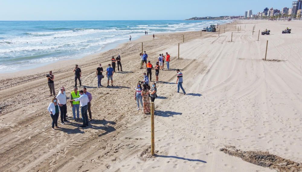 Alicante toma medidas en sus playas para pasar a la Fase 2.