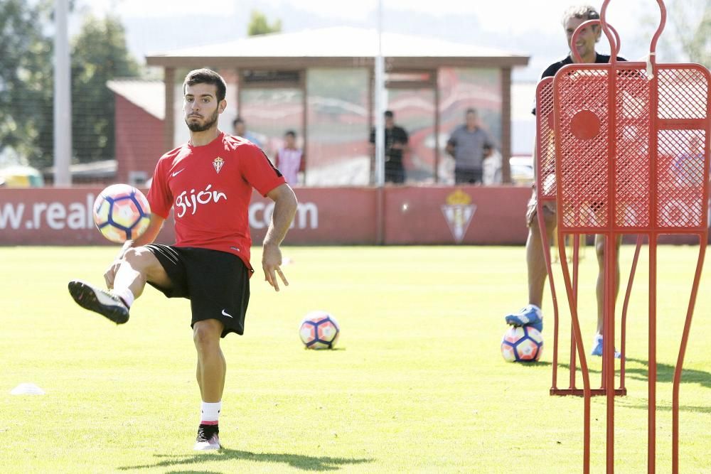 Entrenamiento del Sporting