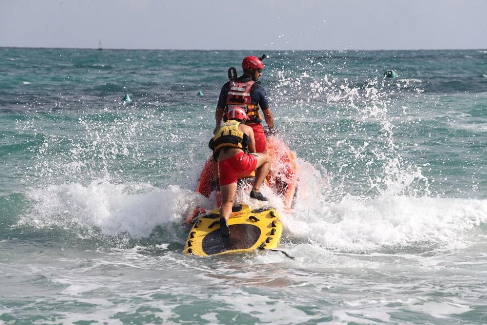 Simulacro de rescate en Cabo de Palos