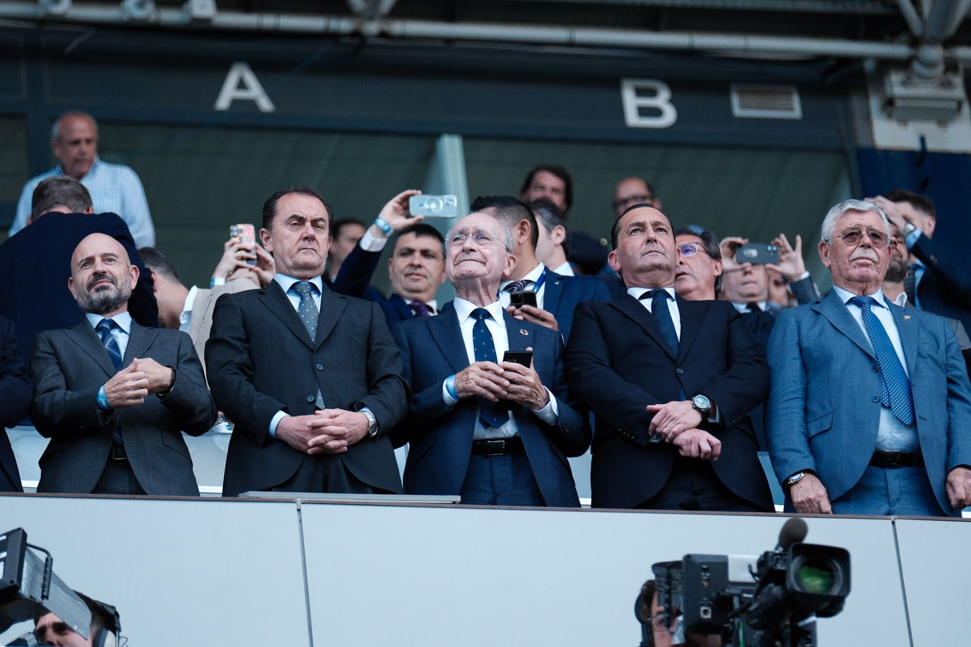 El Málaga CF se enfrenta al Granada CF en La Rosaleda en la jornada 38 de la Liga Hypermotion 2024/2025
