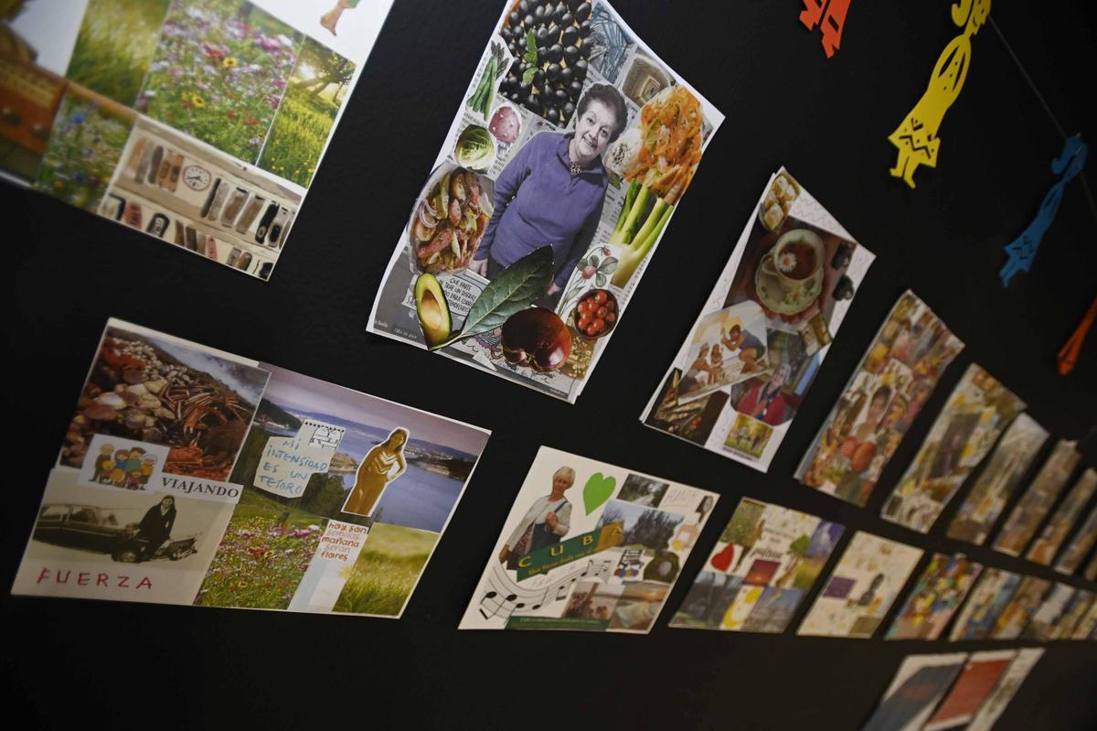 Parte de la exposición, que se puede ver en La Contenedora (Eduardo Iglesias, 11).