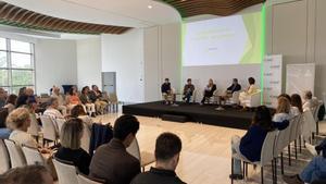 El público del X Congreso de Viviendas Turísticas Vacacionales, este martes en el Hotel Torre del Mar.