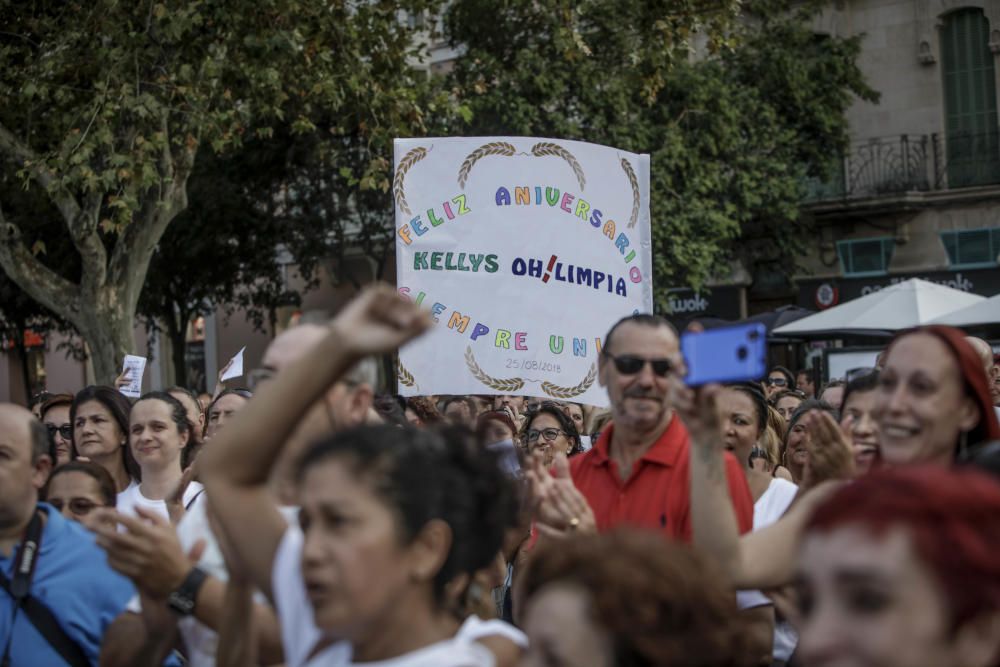 Las Kellys exigen mejoras laborales en Palma