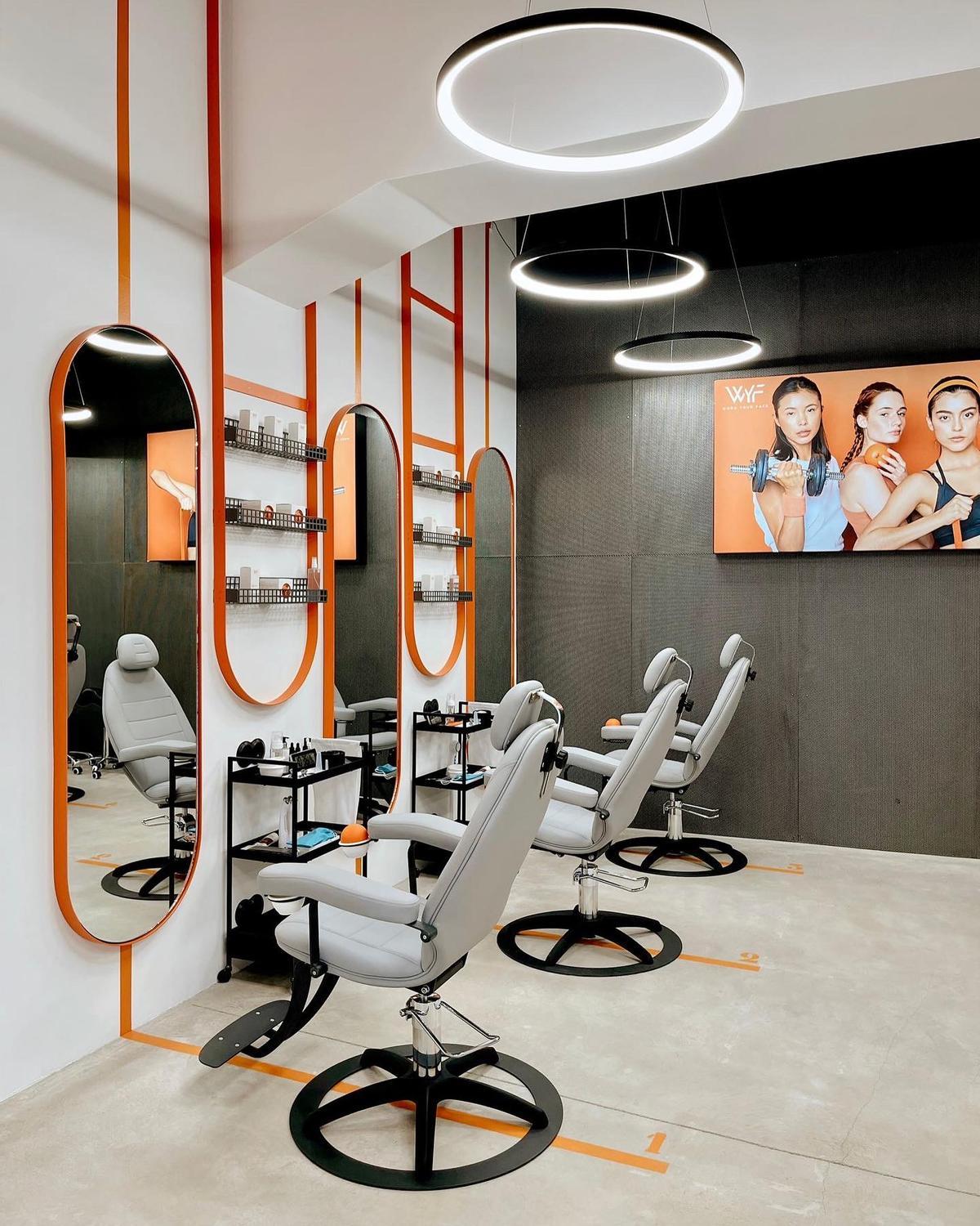 El estudio Work Your Face, en la calle Calvet 60, de Barcelona.