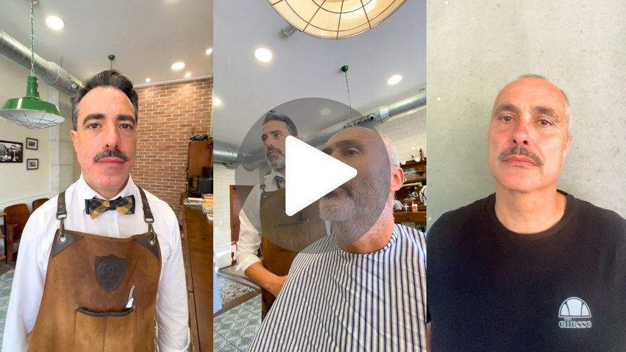 El vídeo viral grabado en una barbería de Elche con un mensaje para la salud del hombre