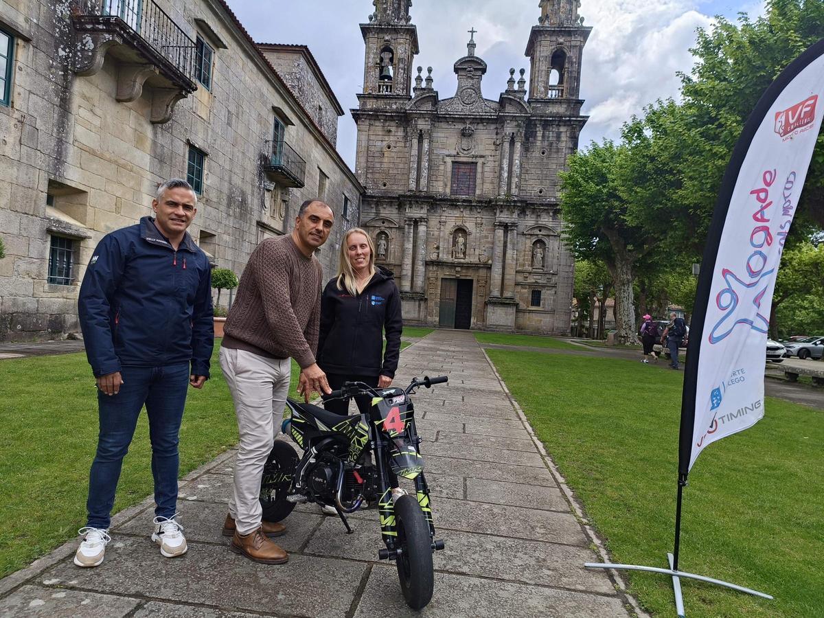 La presentación del programa «Xogade coas motos».