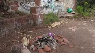 Hallan restos de una hoguera en erl parque rural de Anaga