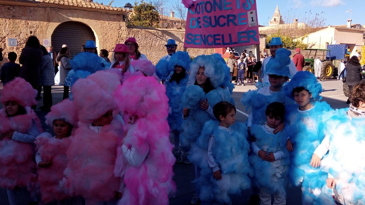 Sencelles se anticipa al carnaval con motivo de las fiestas de Santa Àgueda