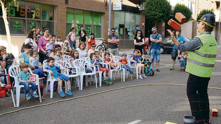 Los niños, protagonistas de las fiestas de Vista Alegre