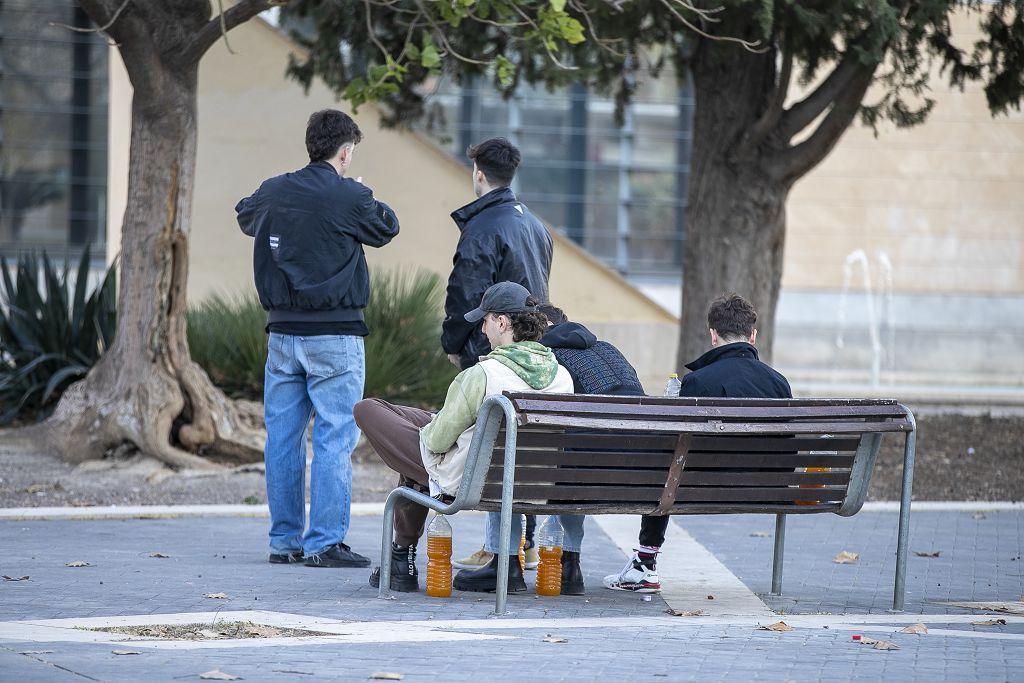 Las imágenes de la macrofiesta universitaria en La Fica (27/01/2023)