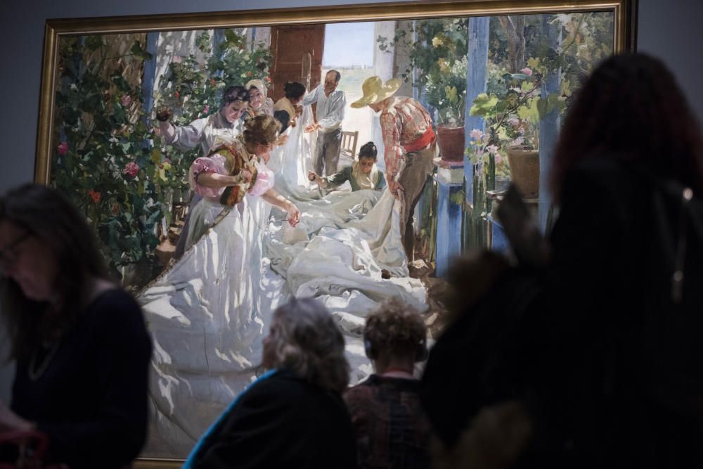 Exposicion de Sorolla en la National Gallery de Londres