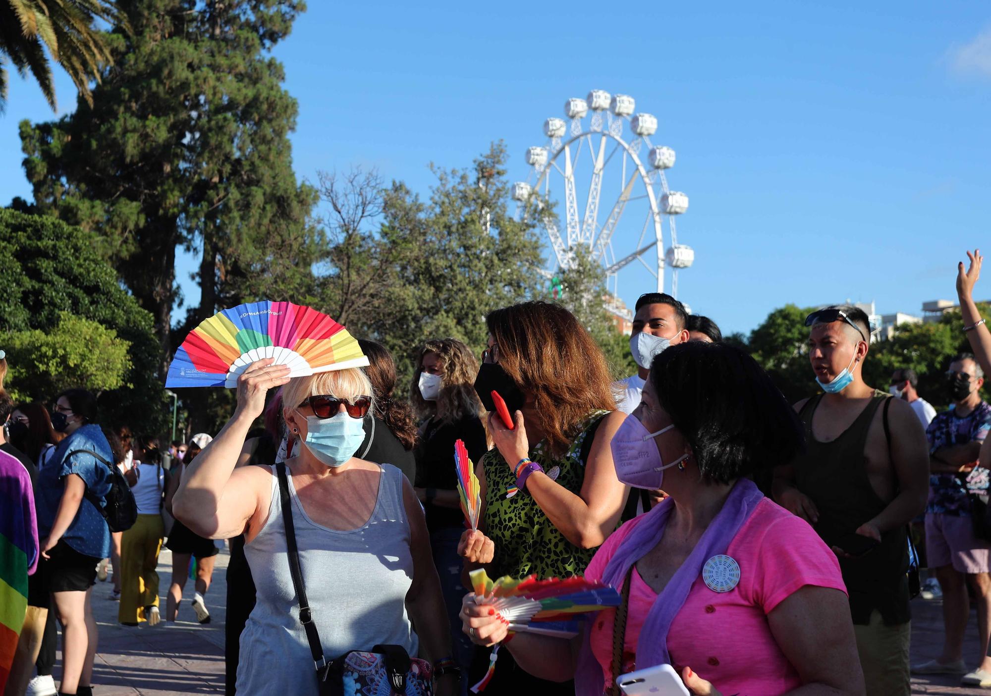 El dia del Orgullo LGTBI+ en València, fue una fiesta