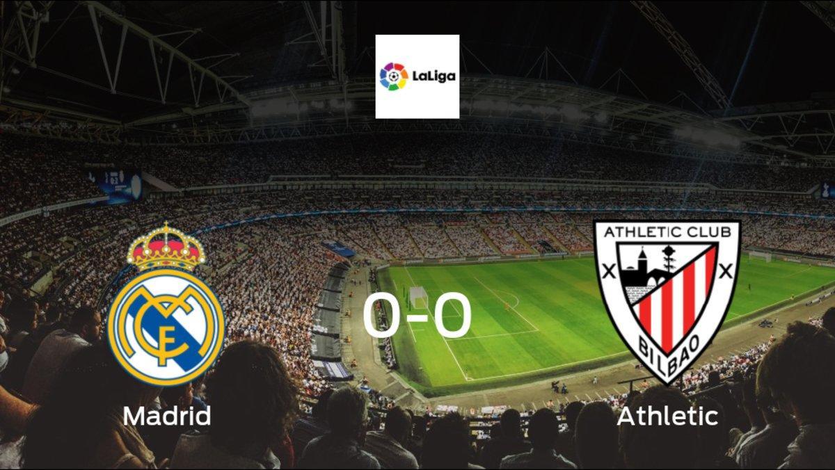 Real Madrid plays to a goalless draw against Athletic at Santiago Bernabeu