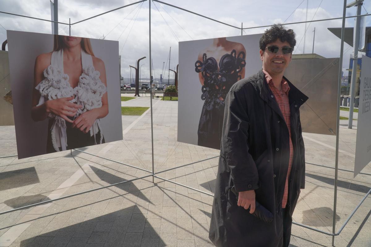Mario González, conocido artísticamente como mariOLéiro con su proyecto de Galicia Desing Week