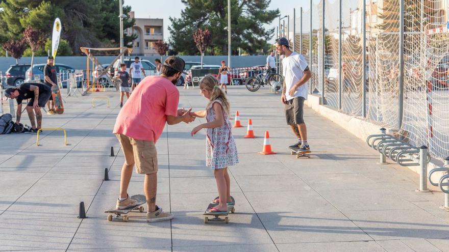 Parkour, grafitis o acrobacias para los ‘Joves al Carrer’ de Santa Eulària