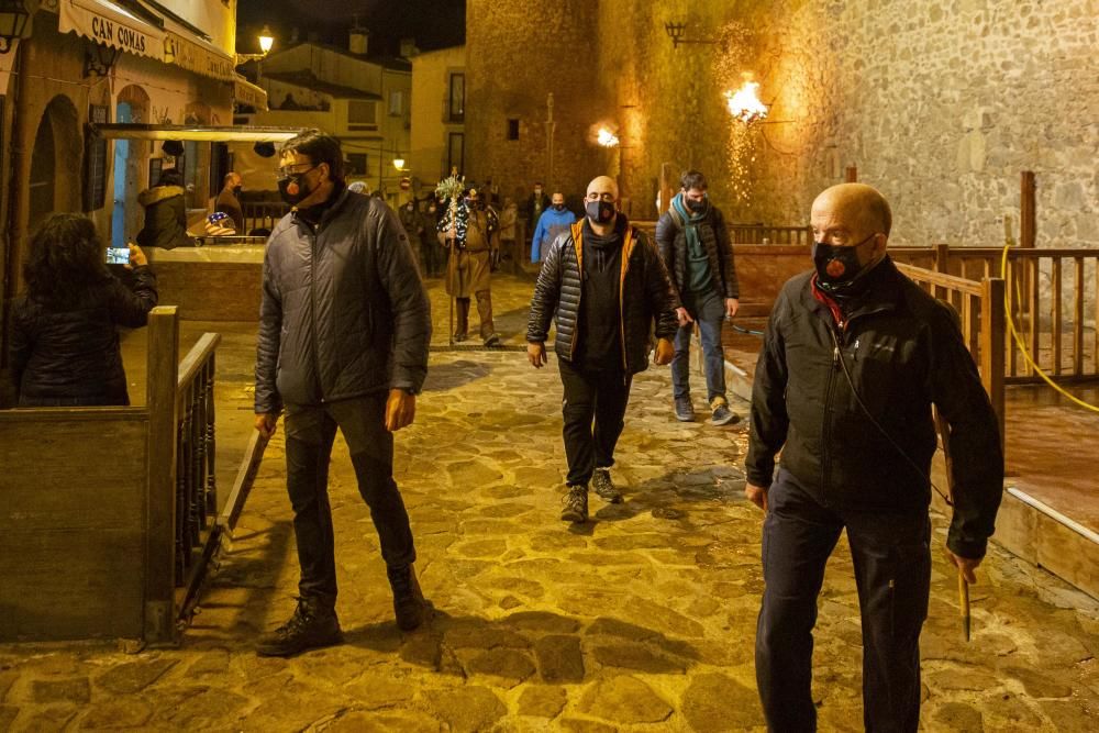 Arribada del Pare Pelegrí a Tossa de Mar