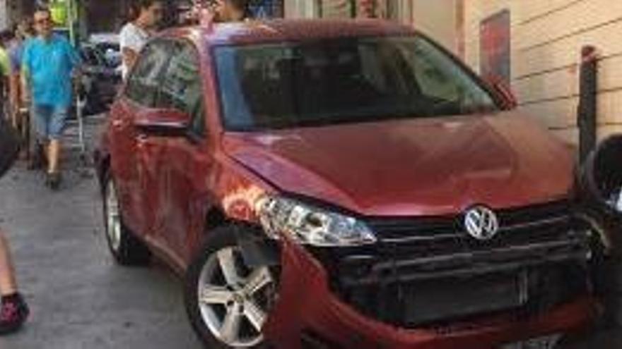 Accidente de coche en Calp