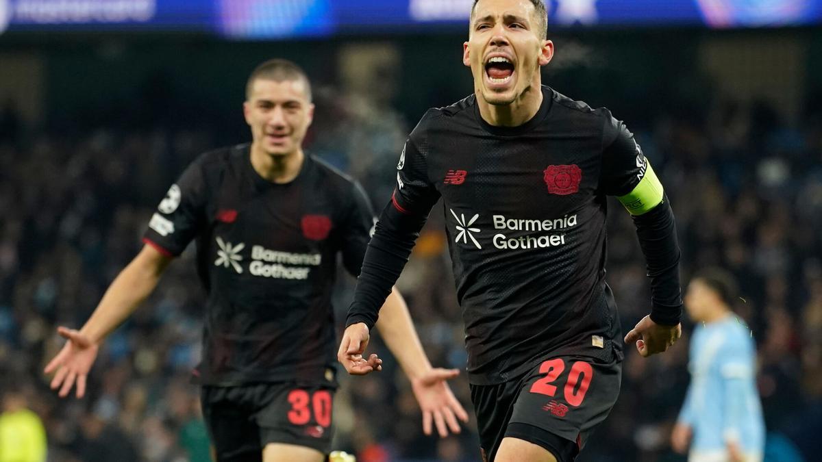 El Leverkusen aprieta al City en la lucha por el Top8