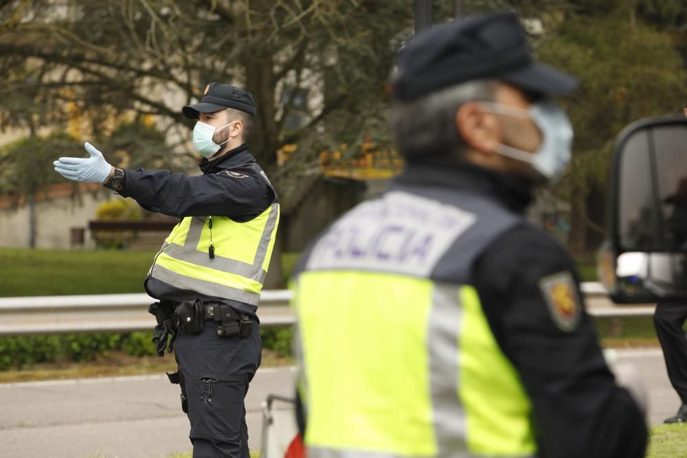 Coronavirus en Asturias: Controles