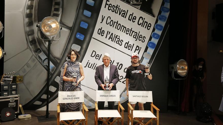 Cerezo, Segura y González-Sinde reciben el Faro de Plata de festival de cine l&#039;Alfàs del Pi