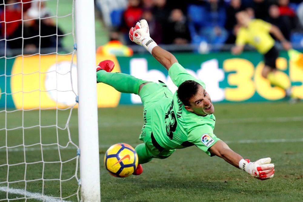 Getafe - Valencia, en imágenes