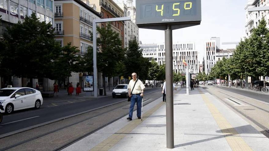 Prácticamente todo Aragón estará en alertas por altas temperaturas