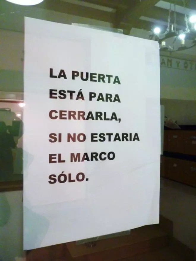 El cartel de un vecino de Tarazona que se ha hecho viral en redes sociales