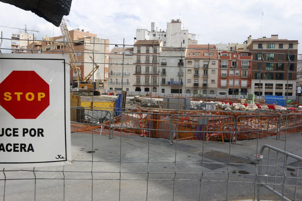 Obras paradas en Málaga