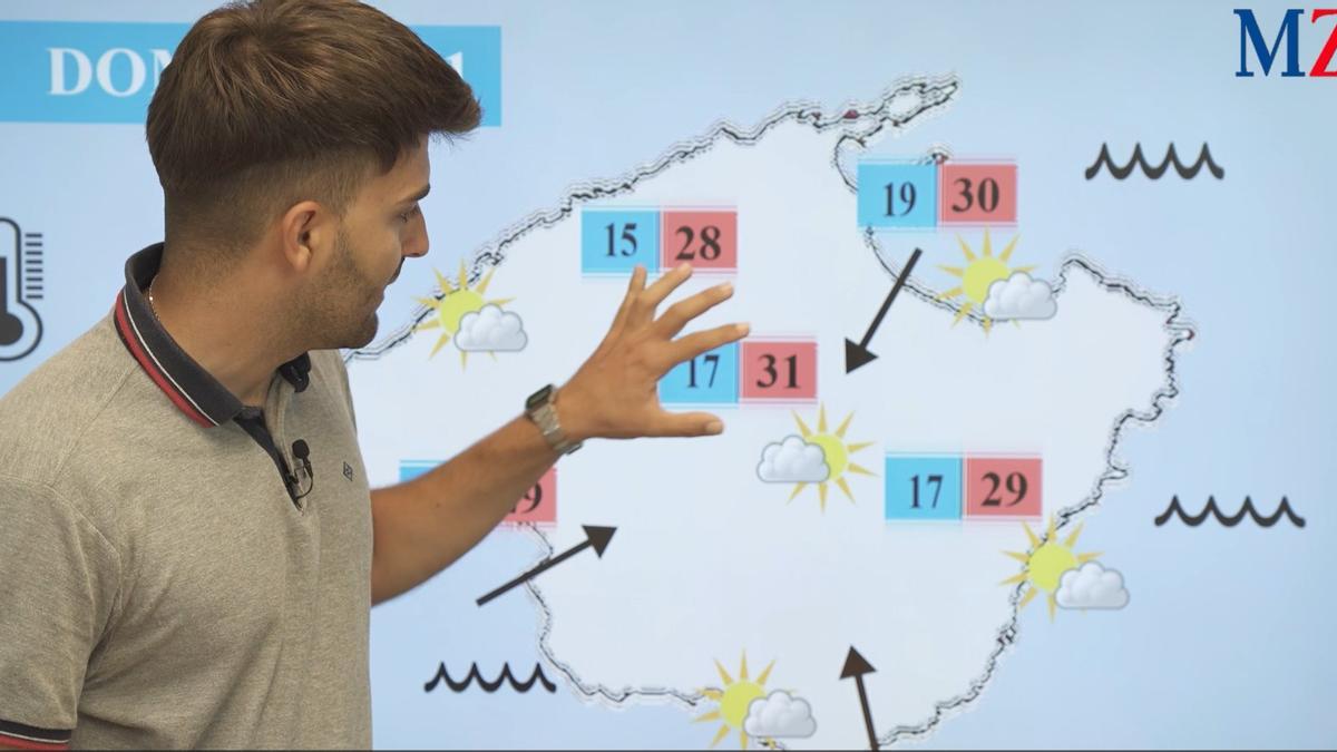 Im Video: So wird das Wetter am zweiten Juni-Wochenende auf Mallorca