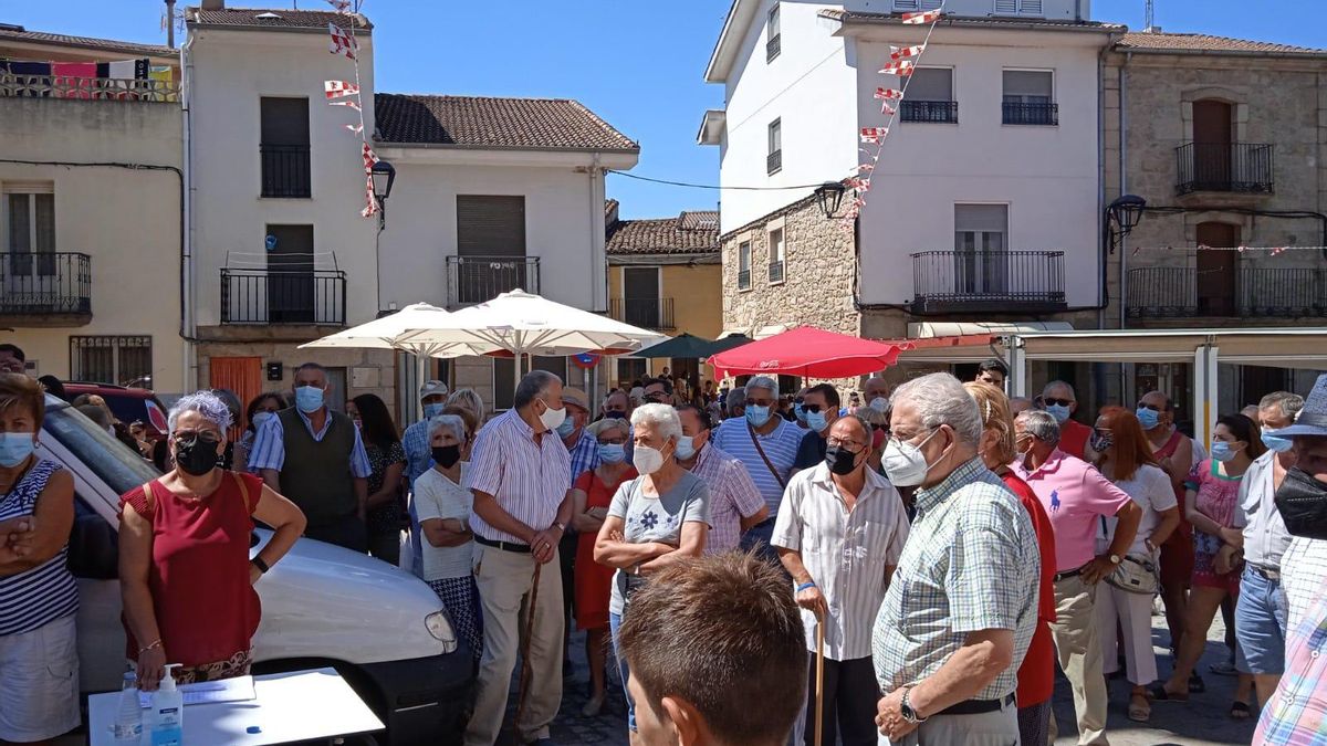 Protesta sanitaria en Fermoselle