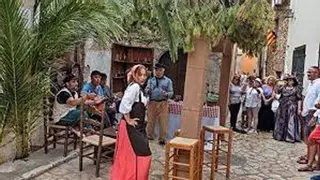 Fira d'Indians de "Cafè, copa i puro" a Begur per celebrar els 20 anys