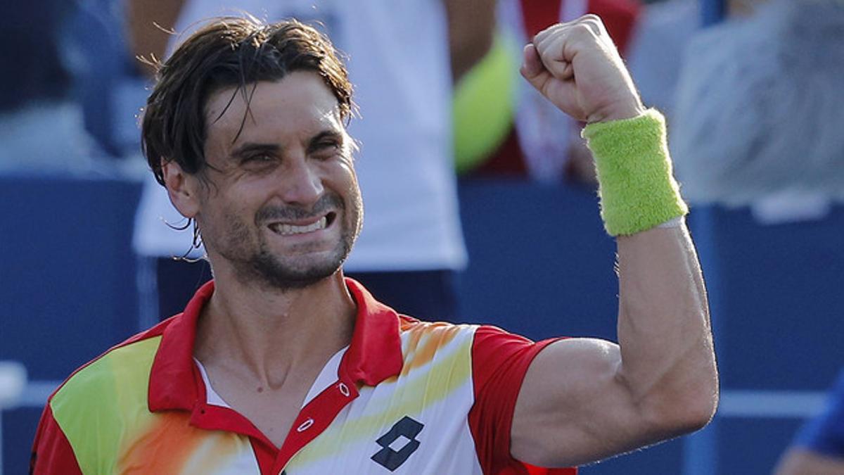 David Ferrer, tras ganar a Damir Dzumhur en su debut en el Abierto de EEUU