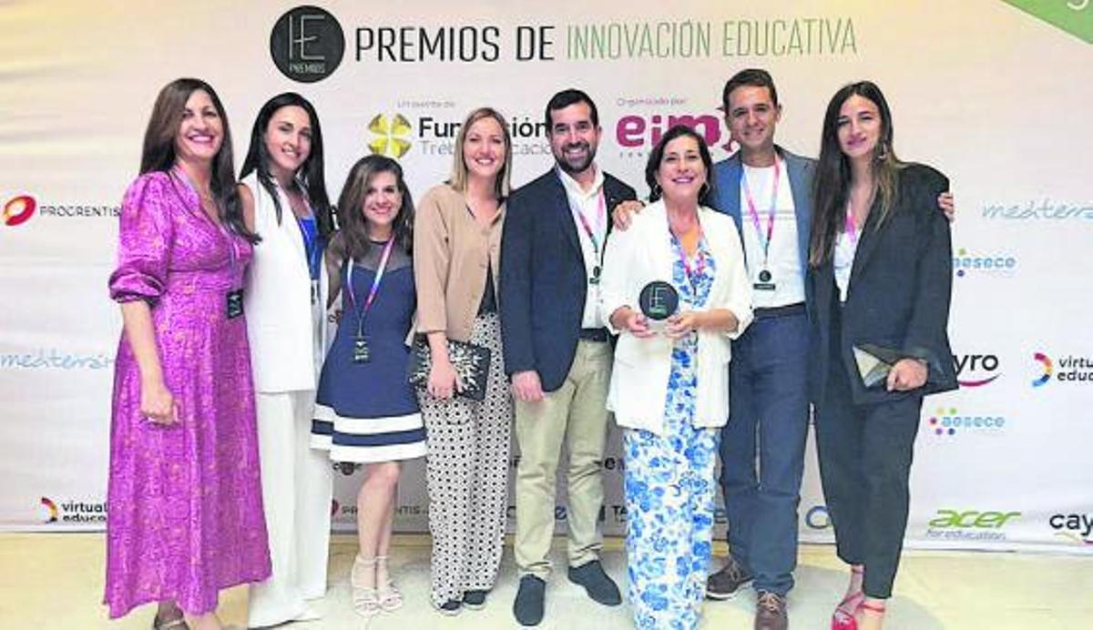 El equipo de Dimensión Internacional de Maristas está formado por Lourdes Ramos, Jesús Martín, Javier Vives, Pedro Antonio Soriano, Nuria Sotorrío, Marta Jerez, Marta Tosina, María Moreno y María Jesús Sánchez. | L.O.