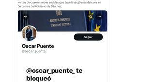 No hay bloqueos en redes sociales que tape la vergüenza del caos en Cercanías del Gobierno de Sánchez ha escrito el alcalde de Madrid, José Luis Martínez-Almeida en X.