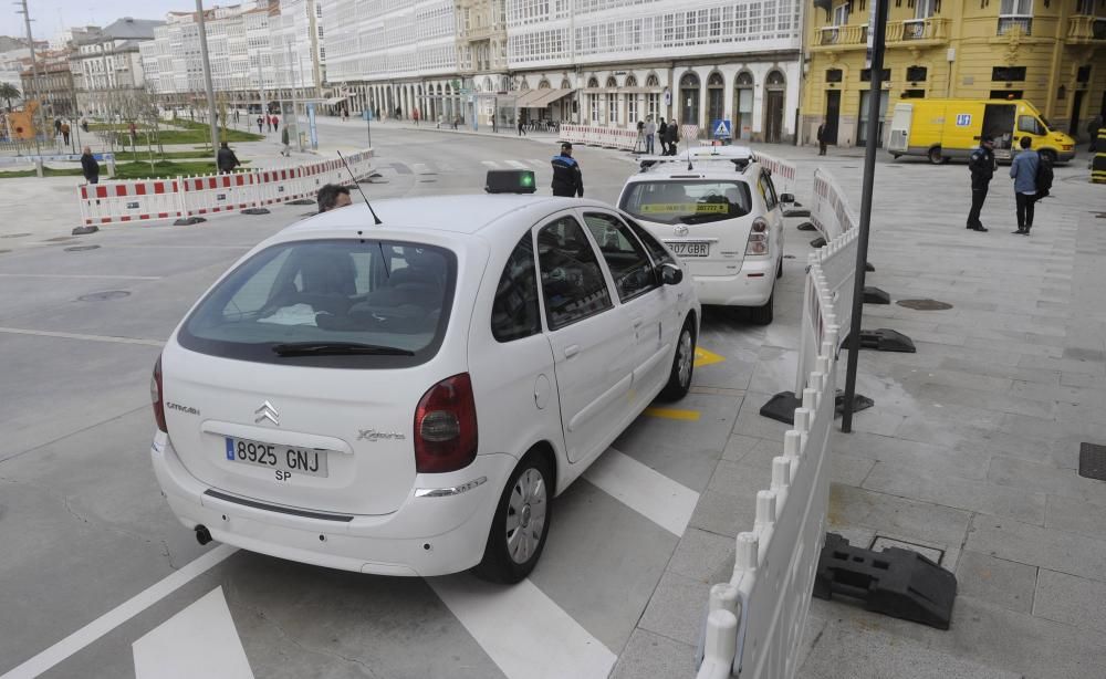 La restricción del tráfico en la Marina