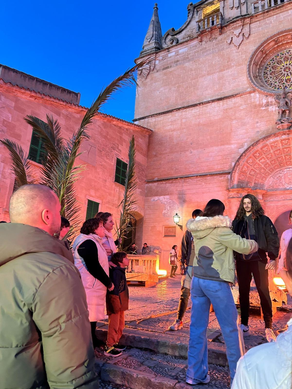 El último ensayo general del Davallament se celebró el miércoles por la noche.