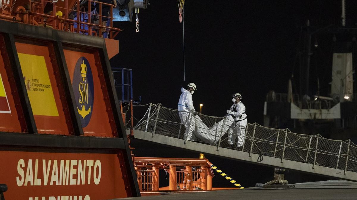 Una de las pateras organizadas por la trama en la que fallecieron 33 personas.