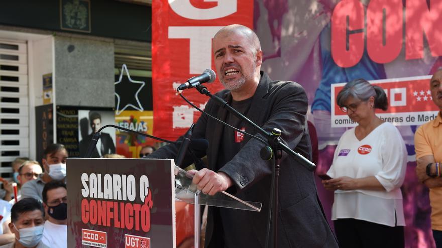 El secretario general de CCOO, Unai Sordo.