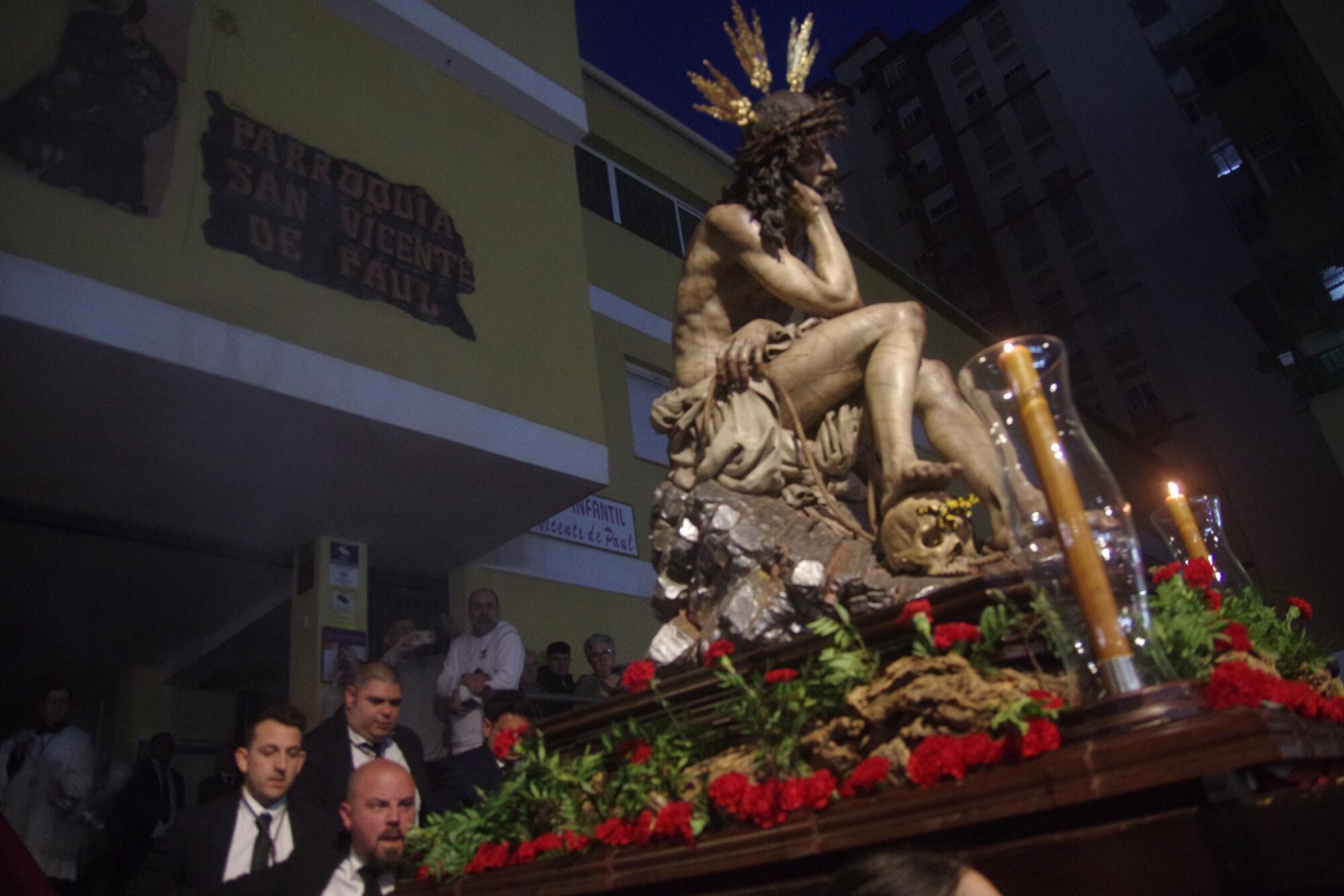 Traslado del Cristo de Humildad y Paciencia y la Virgen de Dolores y Esperanza