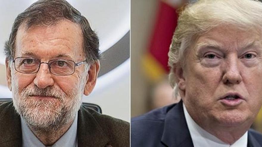 Rajoy s&#039;ofereix a Trump com a interlocutor amb Europa