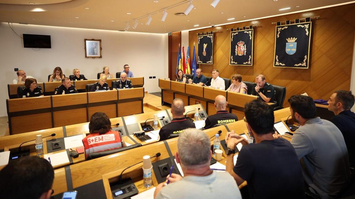 El consistorio coordina todas las fuerzas de seguridad y emergencias ante el arranque del festival.