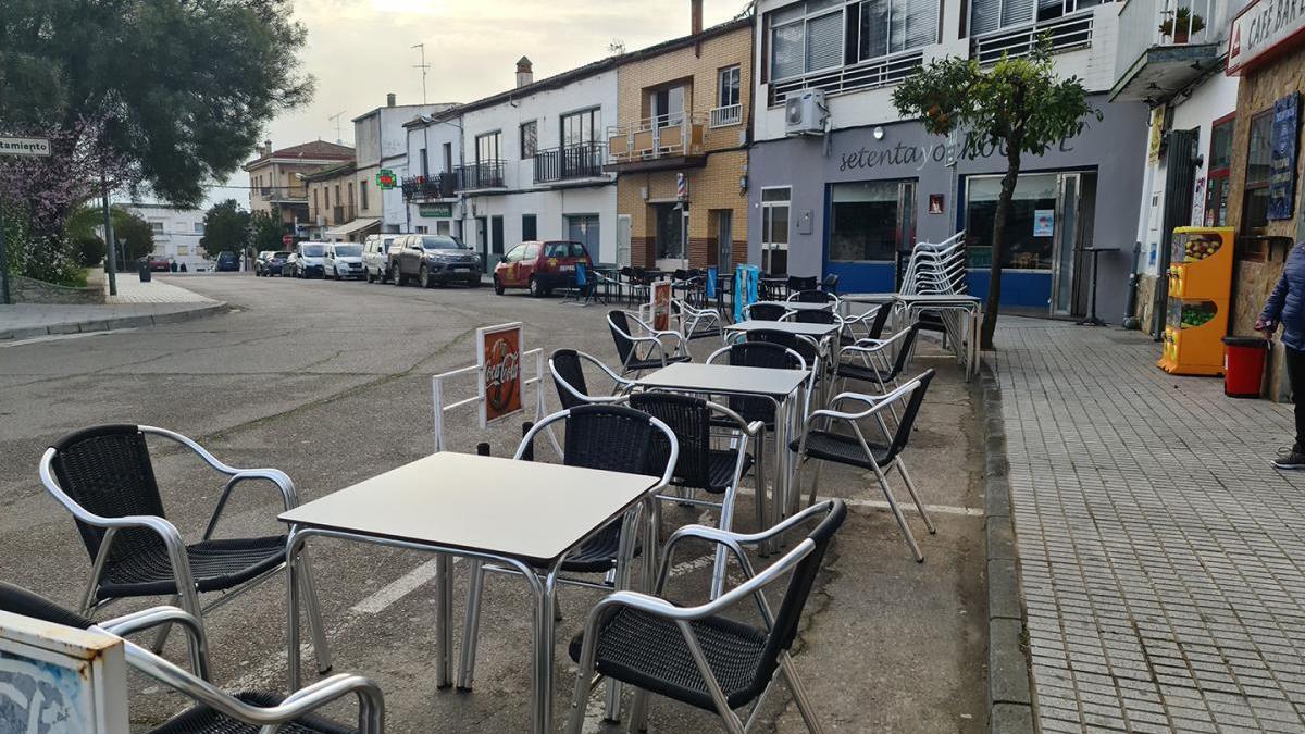 San Vicente de Alcántara vuelve a eximir a los hosteleros del pago de la tasa de veladores