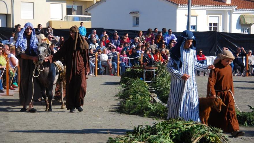 Almayate recupera su Belén Viviente tras la pandemia