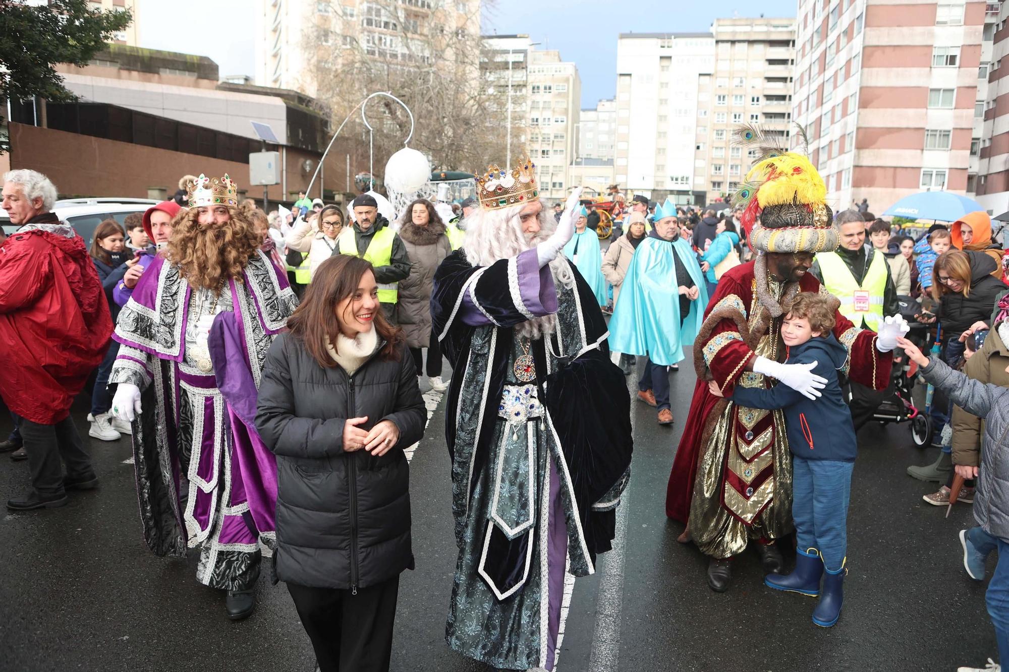 Cabalgata de Reyes Magos en A Coruña