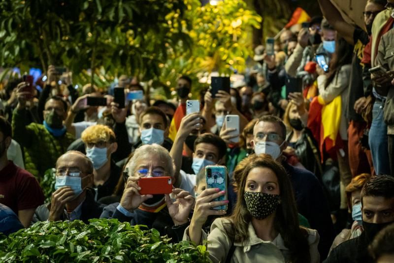 Visita de Santiago Abascal a Tenerife